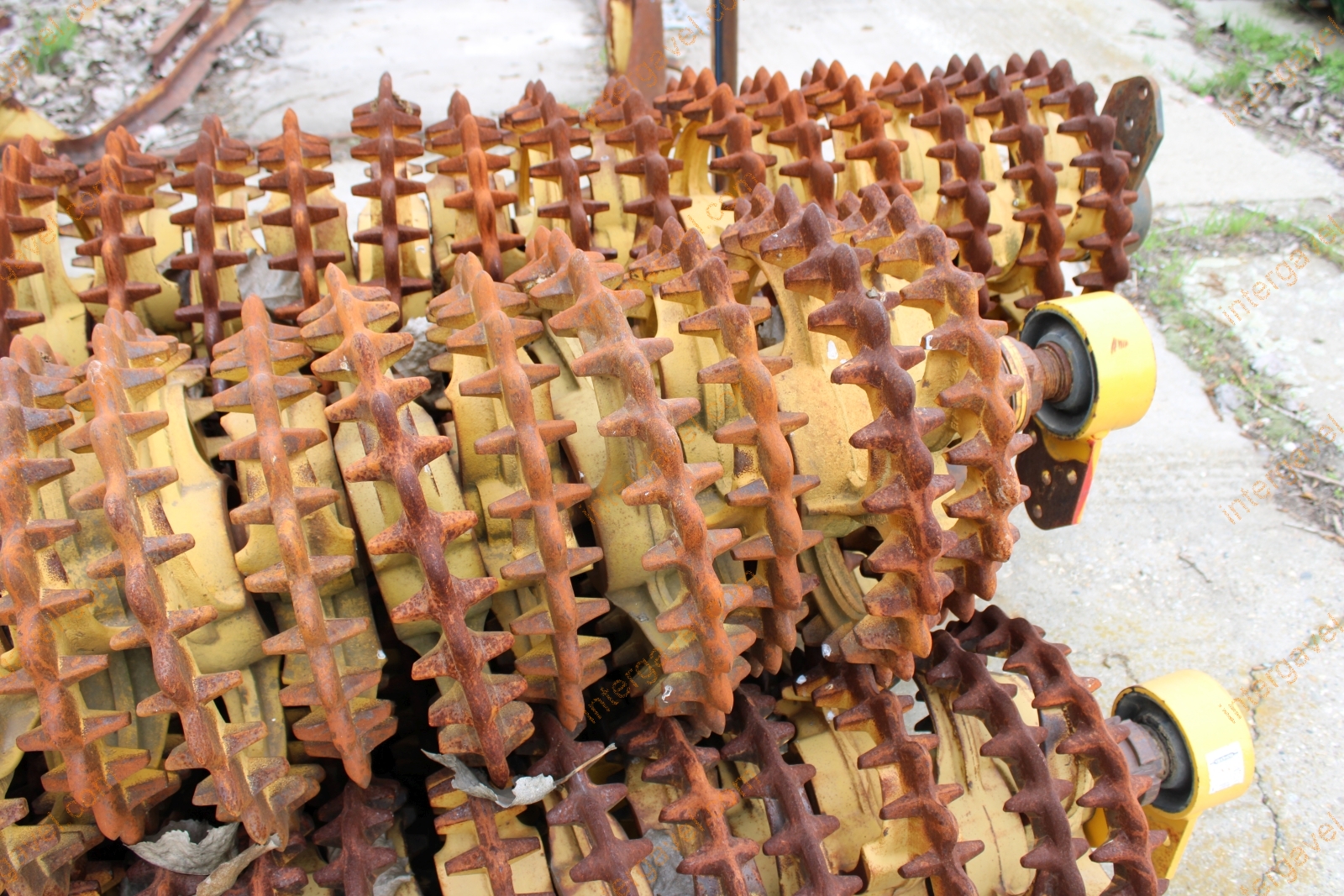 Bontott rögtörő-tömörítő (Crosskill) hengersor 6