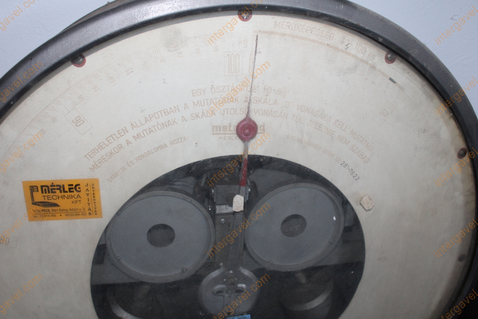 Mérleg körszámlapos 2