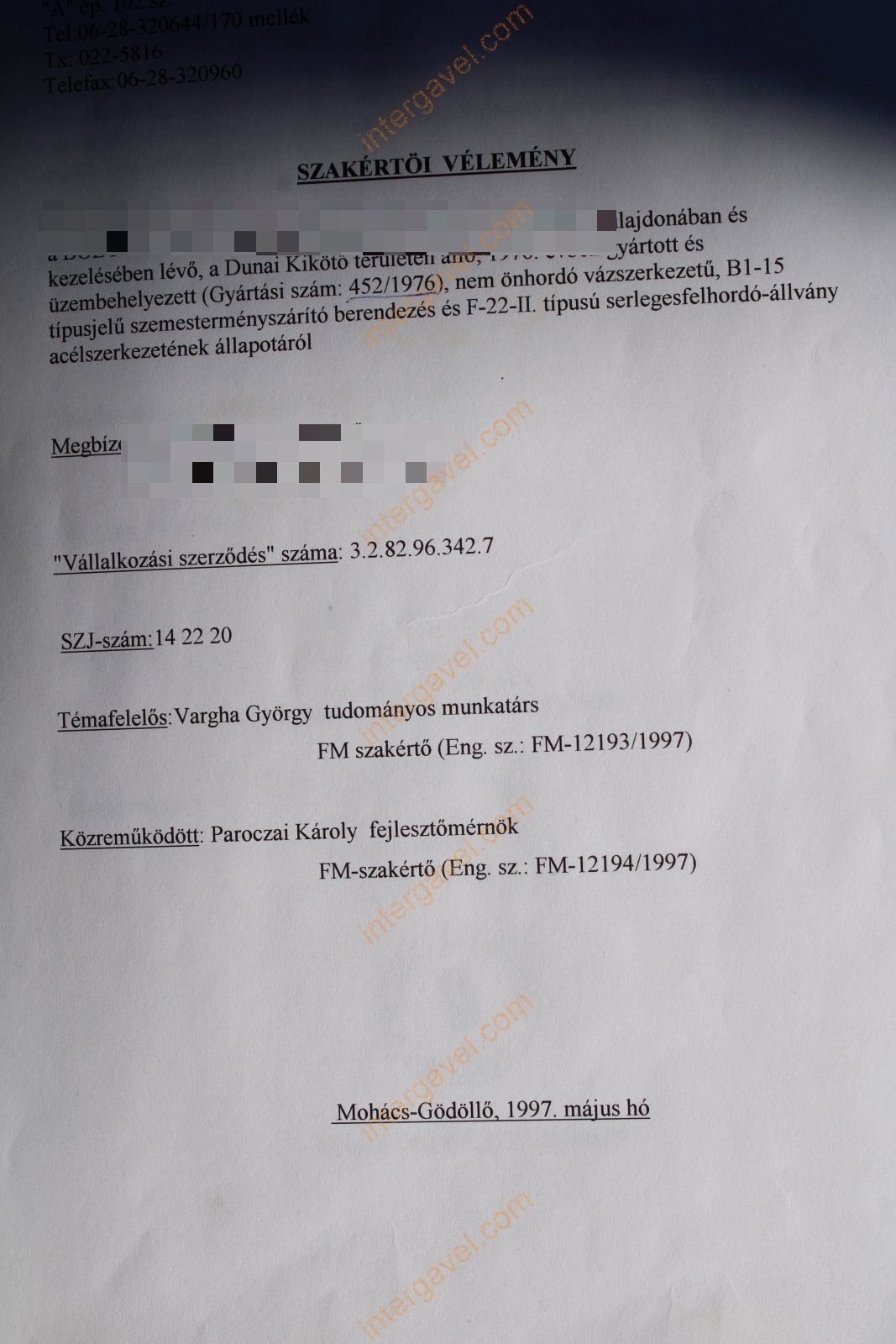 Szárító - Bábolna 66