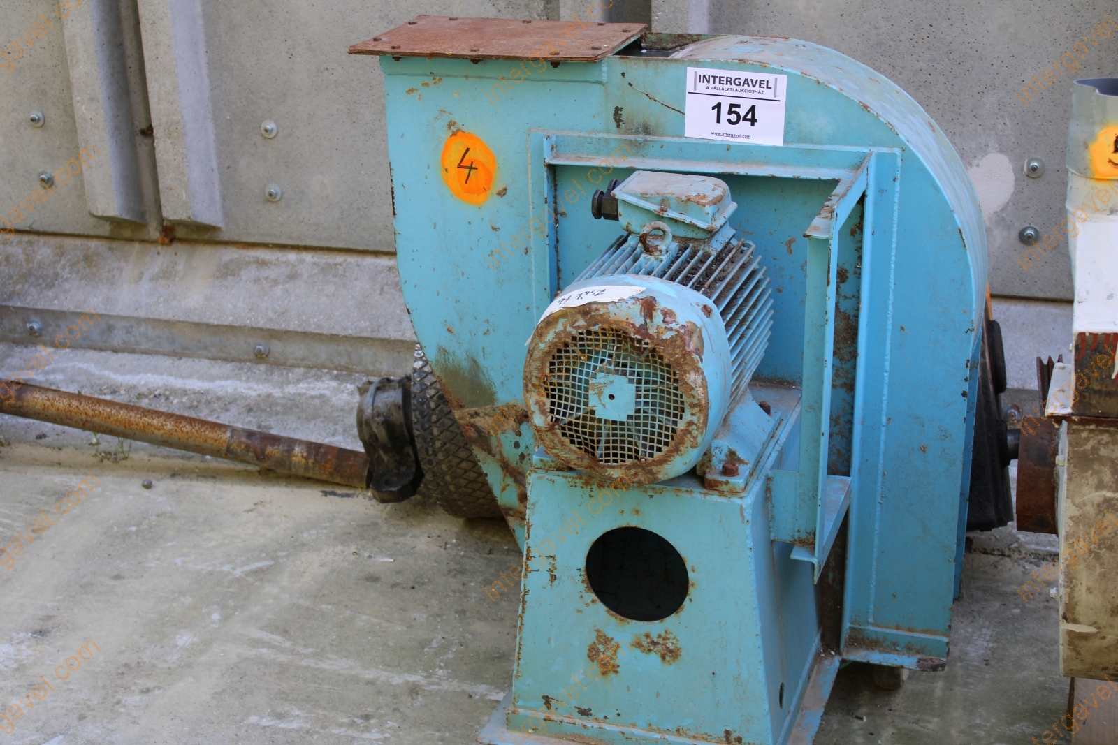 Ventilátor - mobil silóhoz