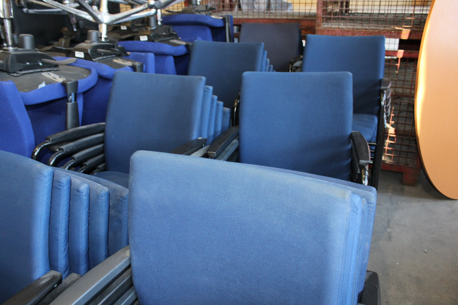 Tárgyalószék (kék) 4