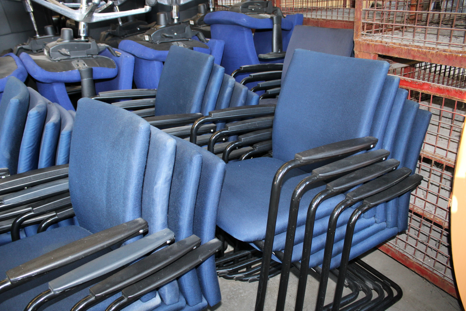 Tárgyalószék (kék) 4