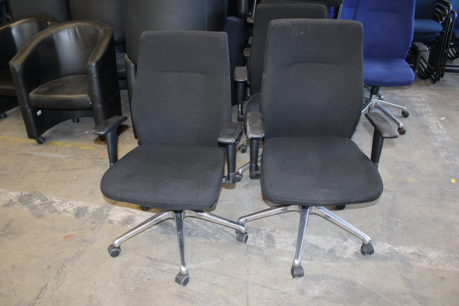 Irodai szék (Orlando-fekete)