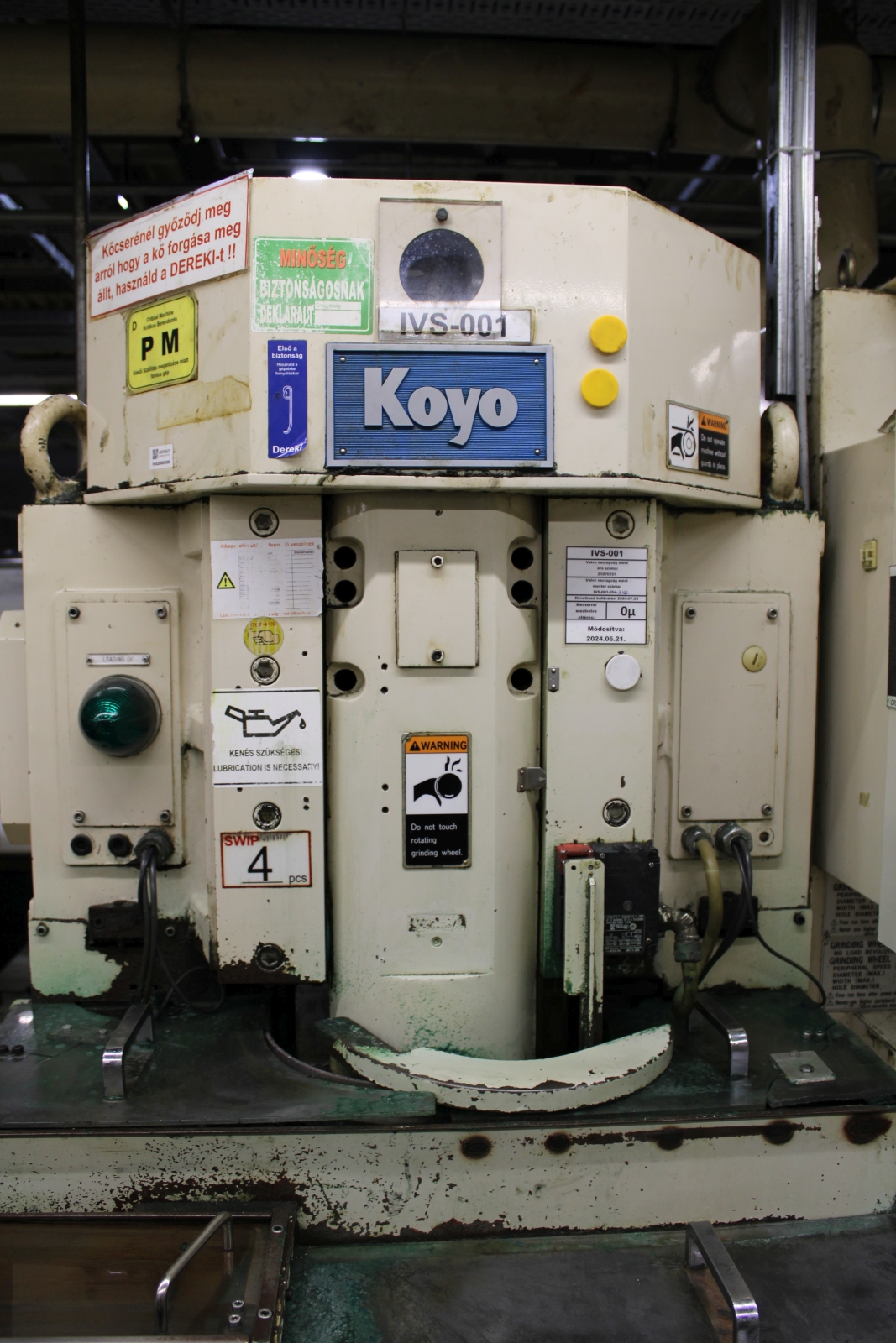 Dupla felületcsiszológép 2