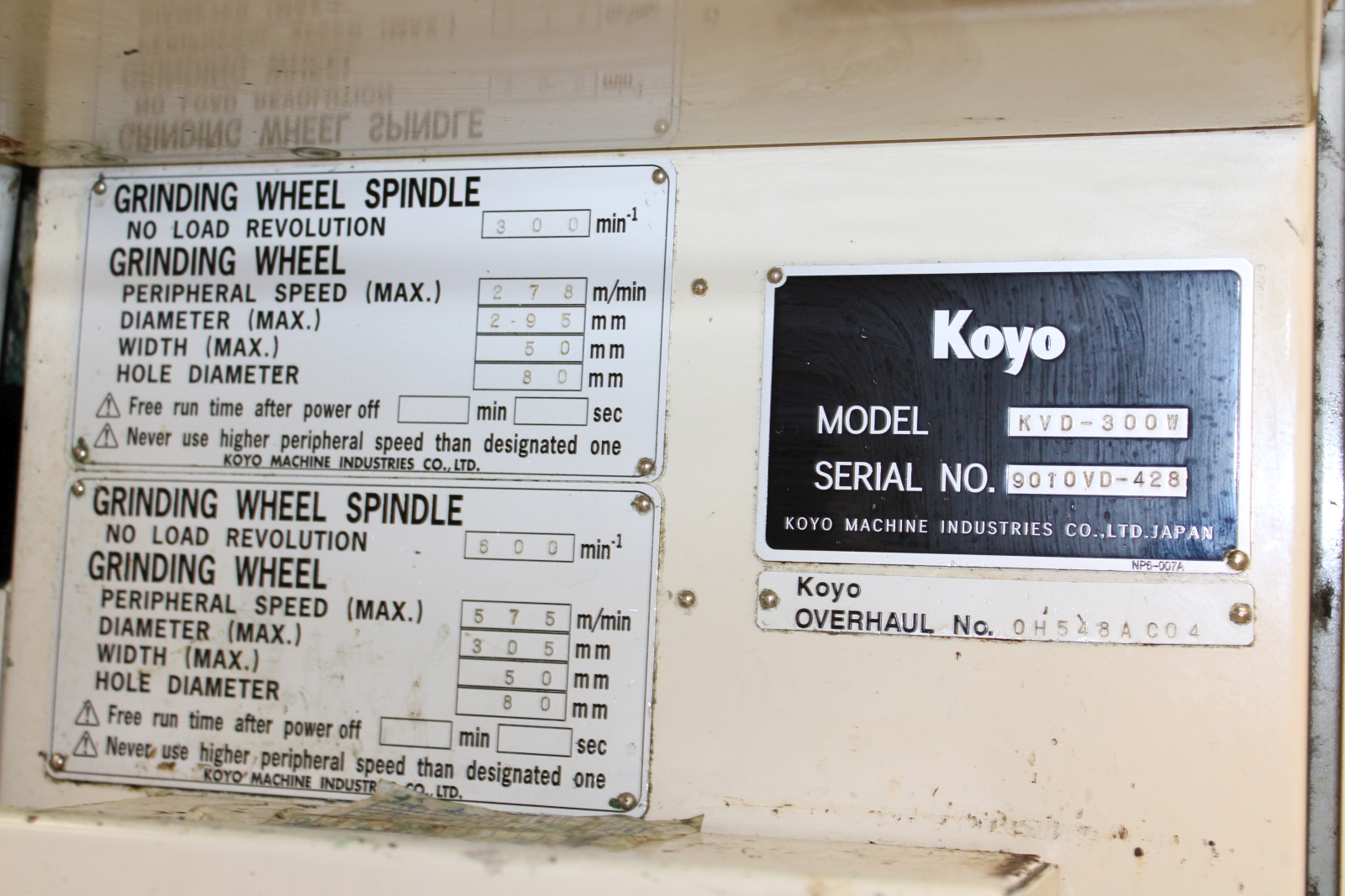 Dupla felületcsiszológép 8