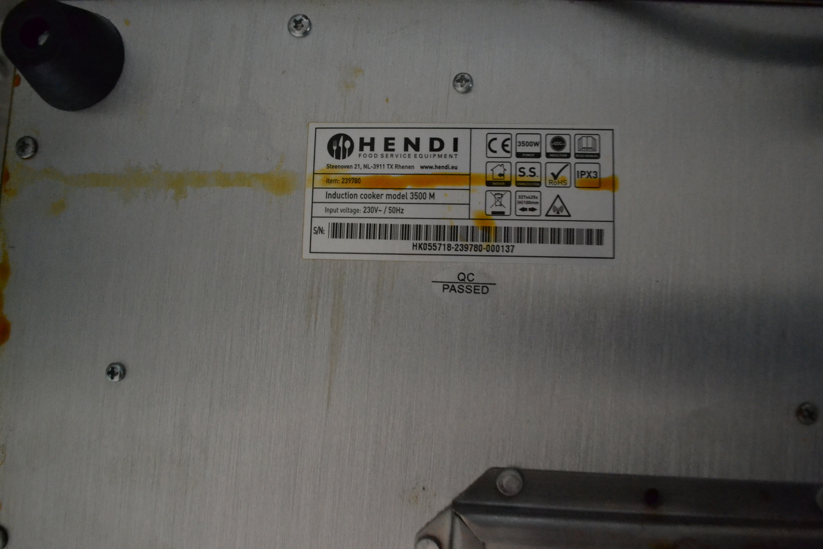 Mobil főzőállomás wokkal és főzőlappal 4