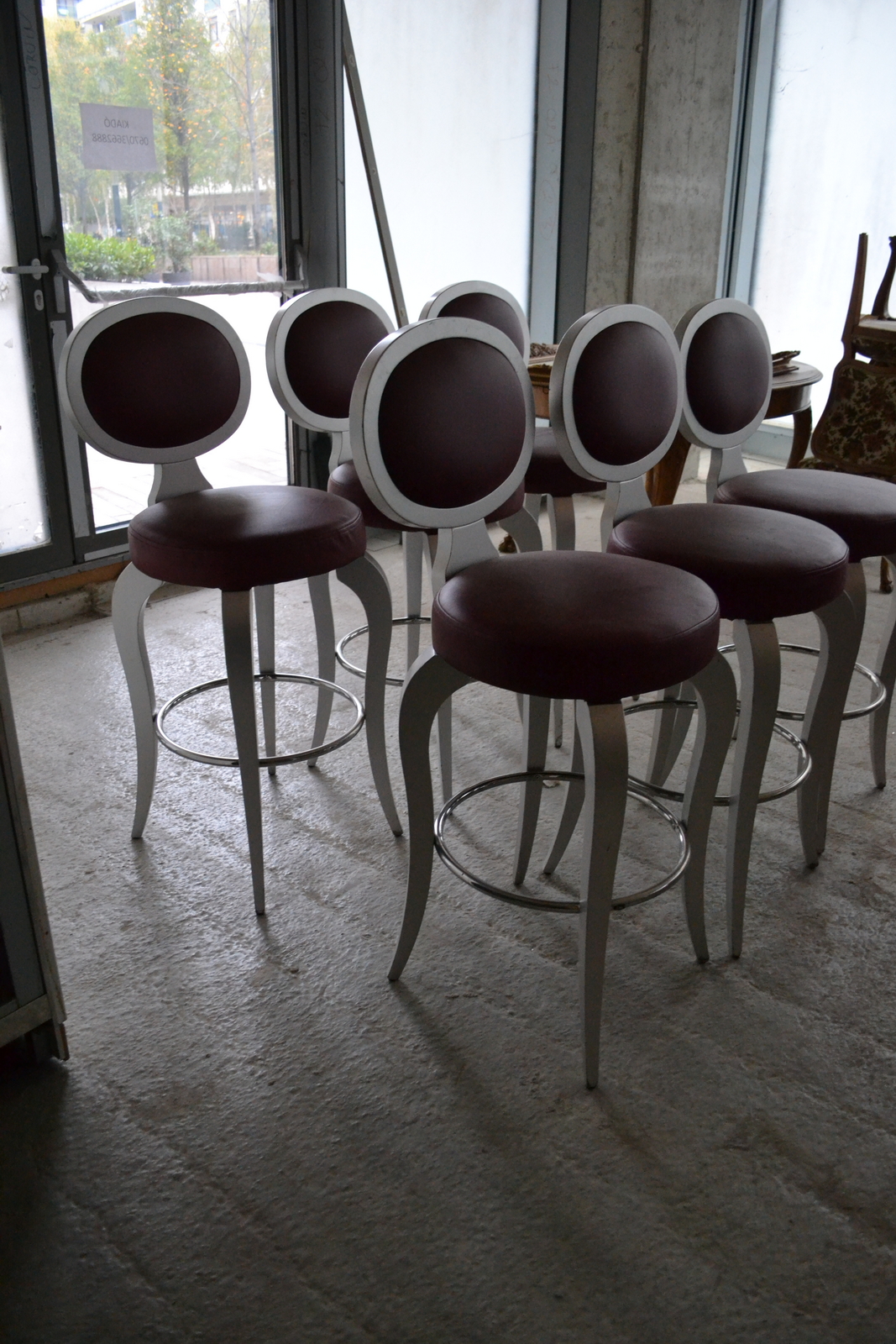 Bárszék (bordó) 2