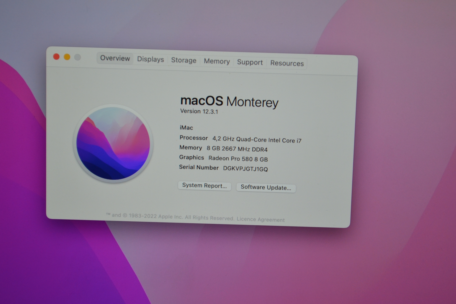 iMac 27" Retina 5K 2017  2