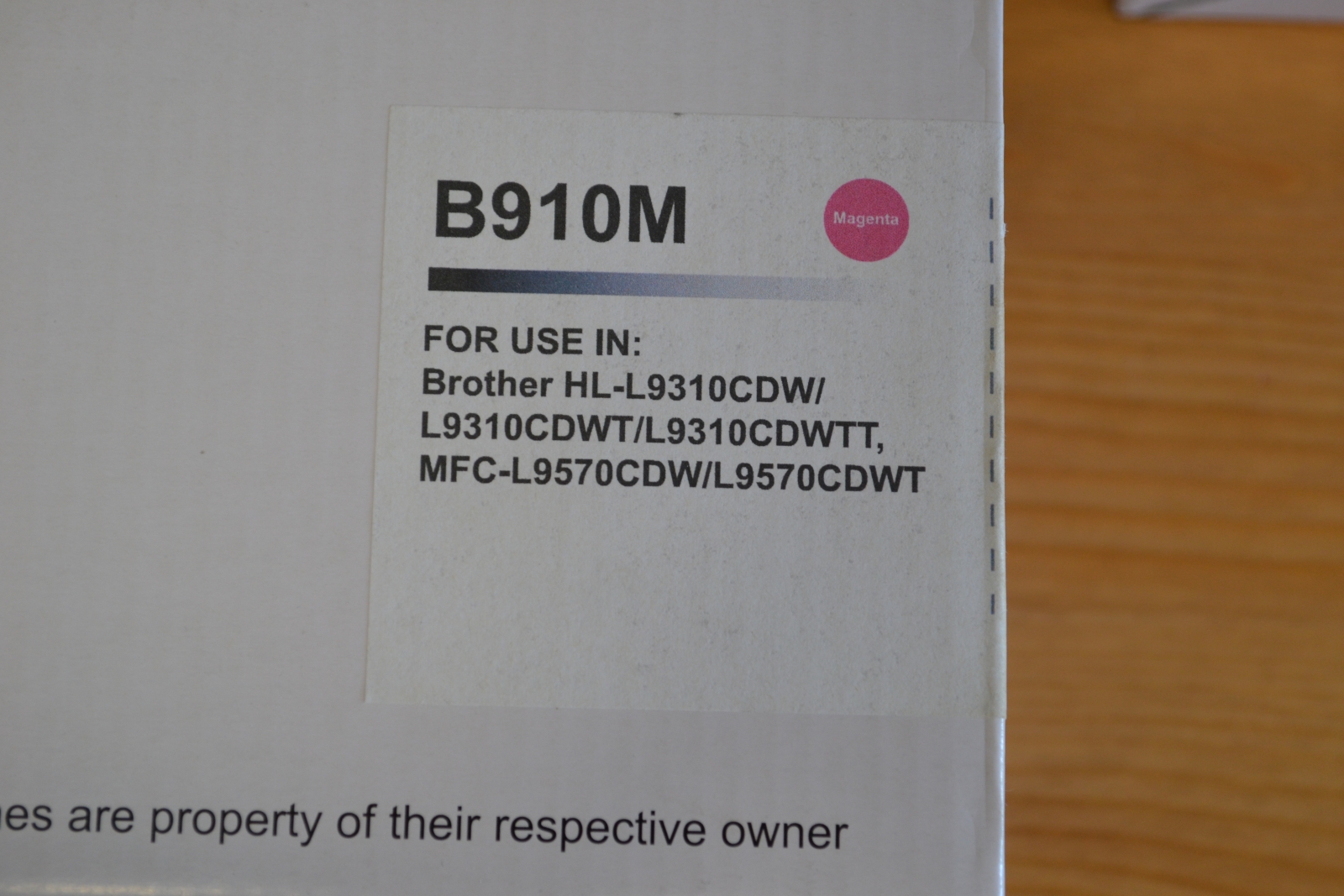 Brother toner magenta 2