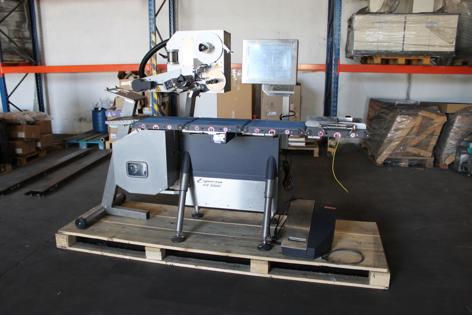 Automatikus mérő- és címkézőrendszer ESPERA ES 5911