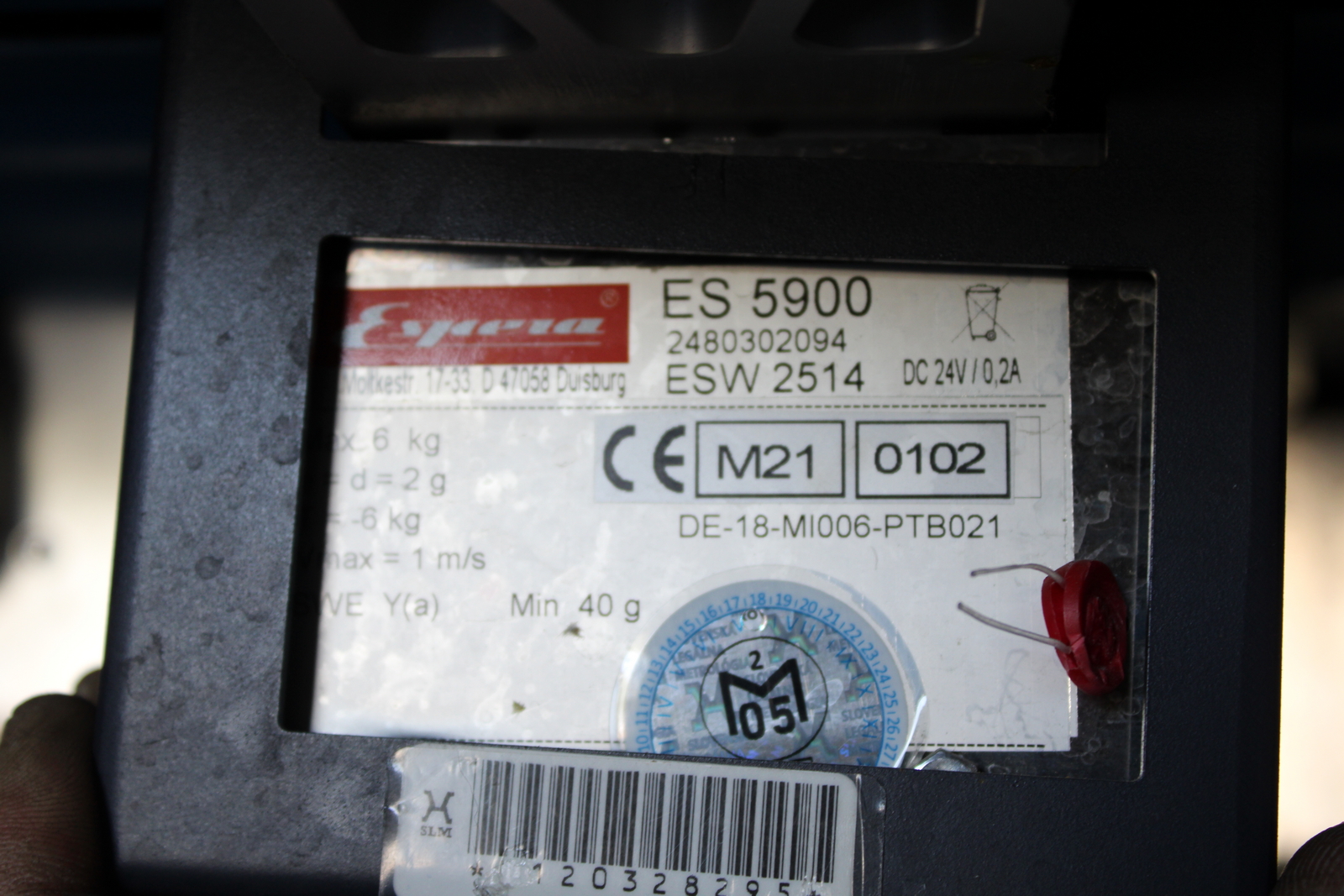 Automatikus mérő- és címkézőrendszer ESPERA ES 5911 2