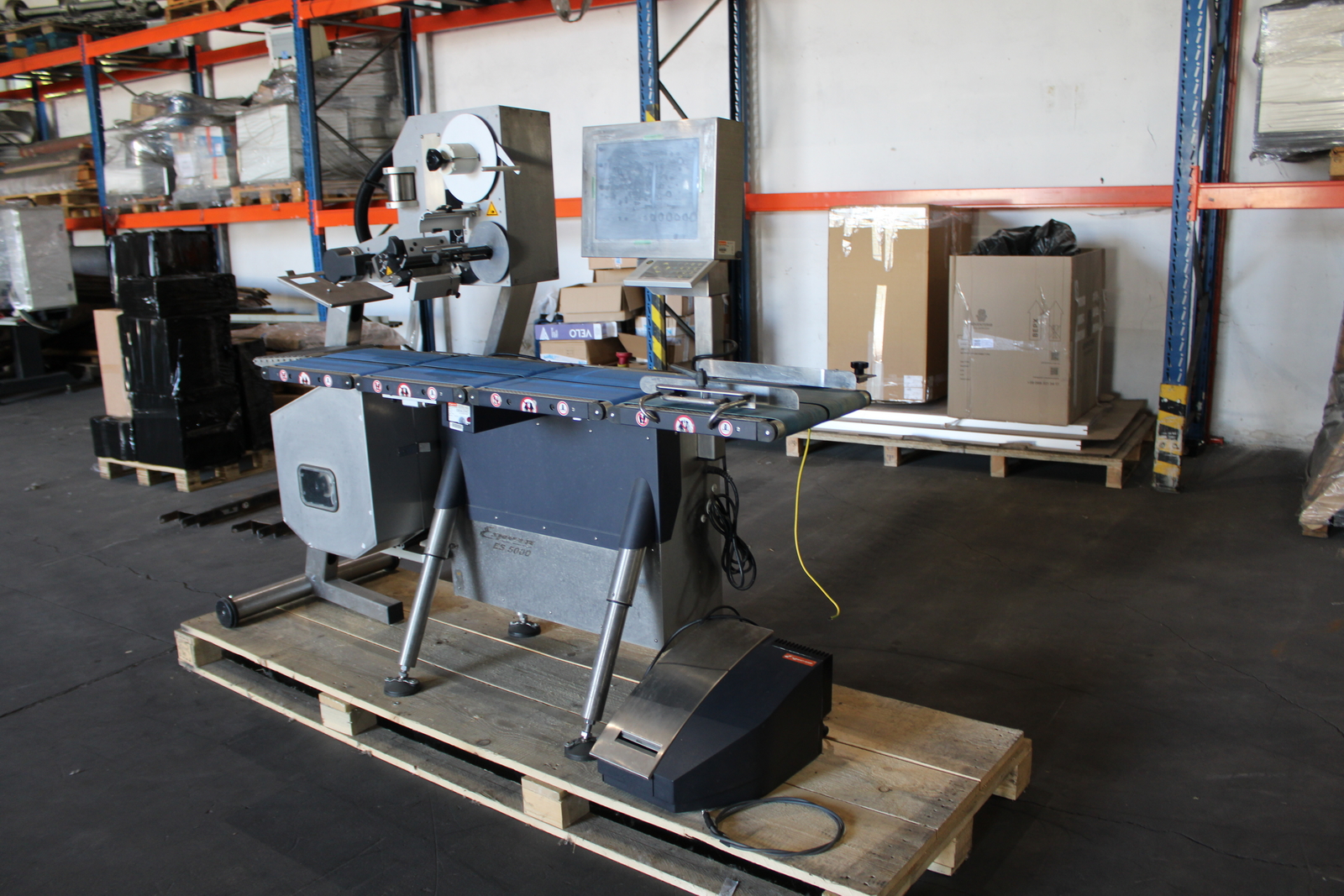 Automatikus mérő- és címkézőrendszer ESPERA ES 5911 5