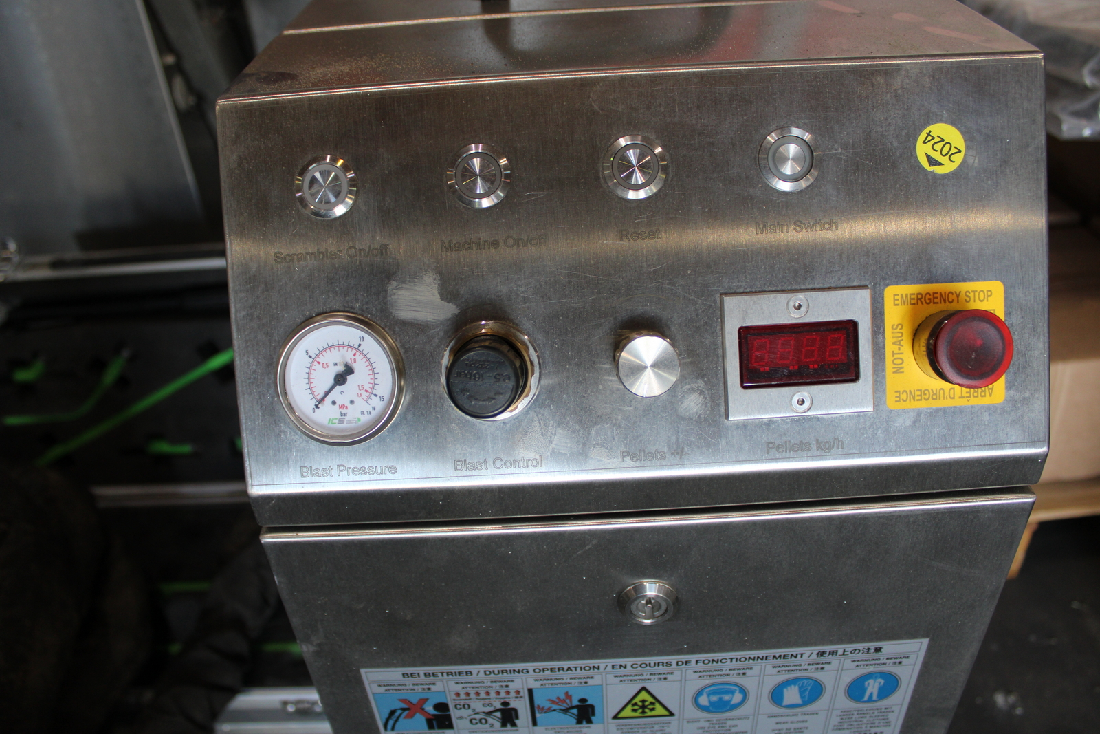 Csiszolószóró gép IC 310S Plus+PAM-01 5