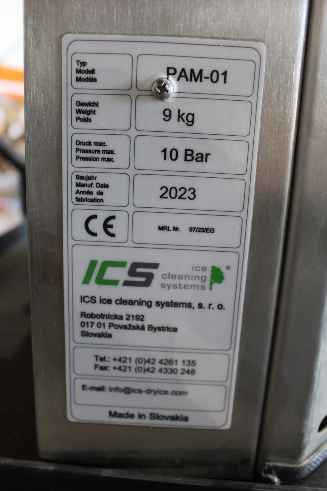 Csiszolószóró gép IC 310S Plus+PAM-01 16