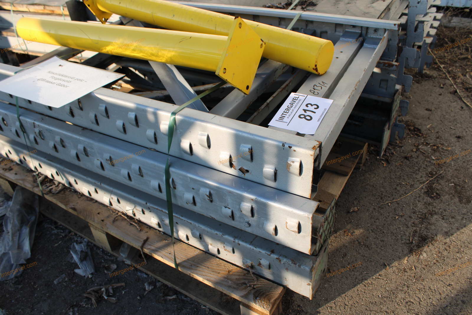 Bontott raklapos állványelemek 5