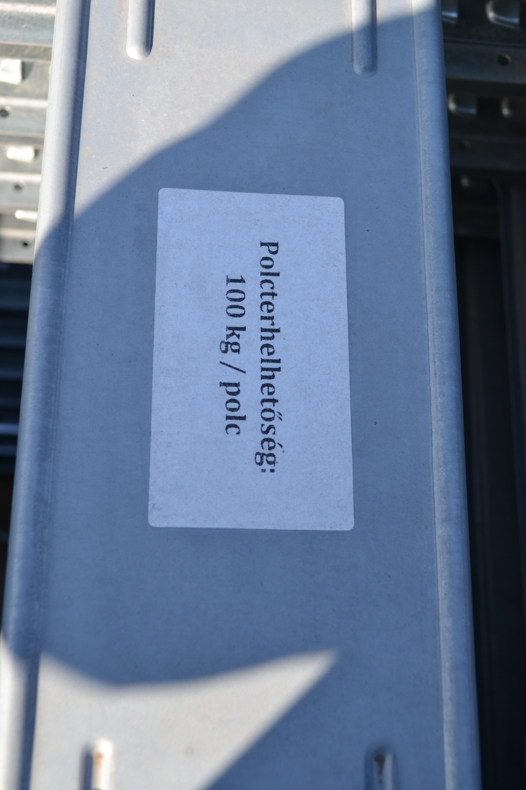 DEXION polcos állvány II. 9