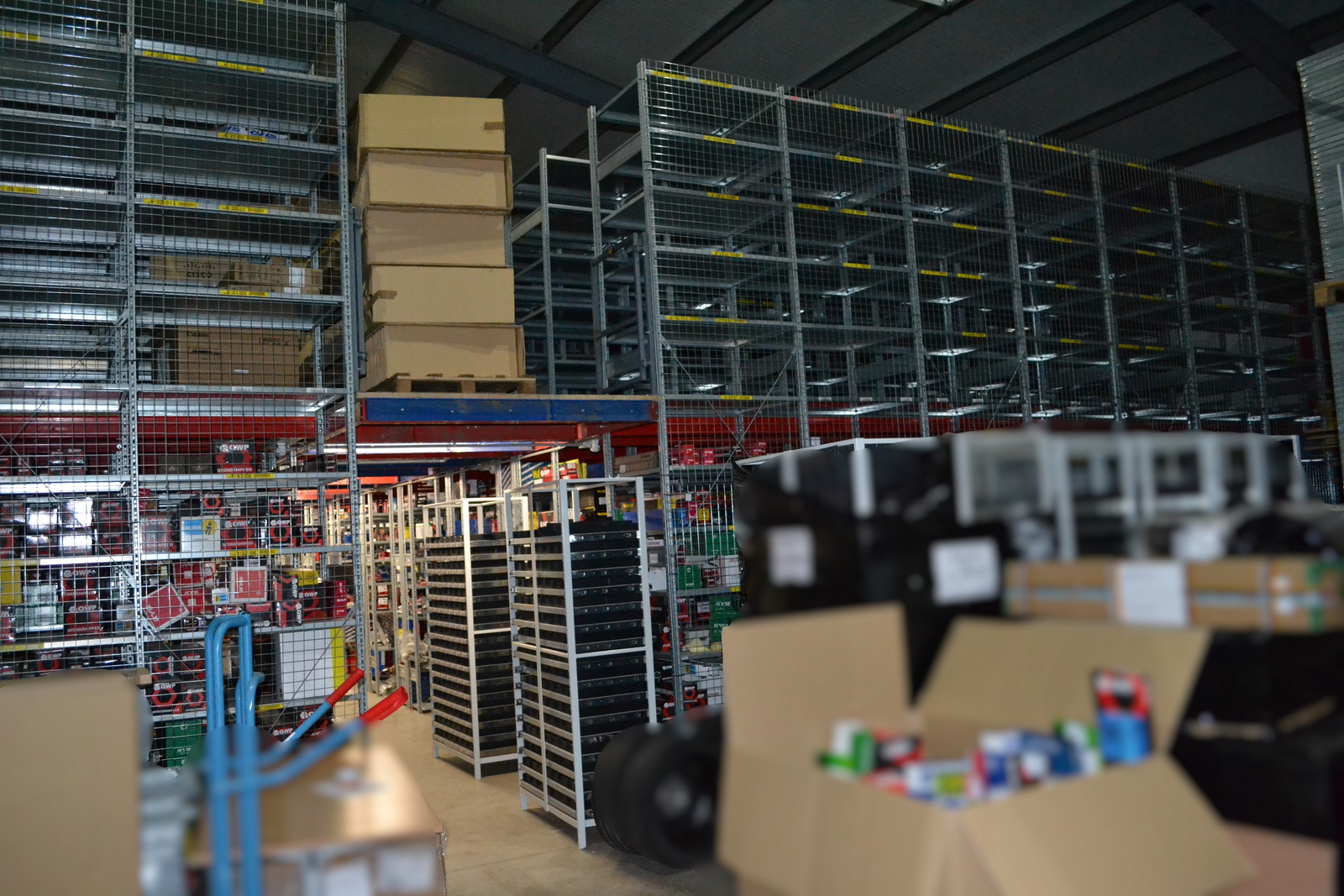 Kétszintes Schaefer polcos állványrendszer 1