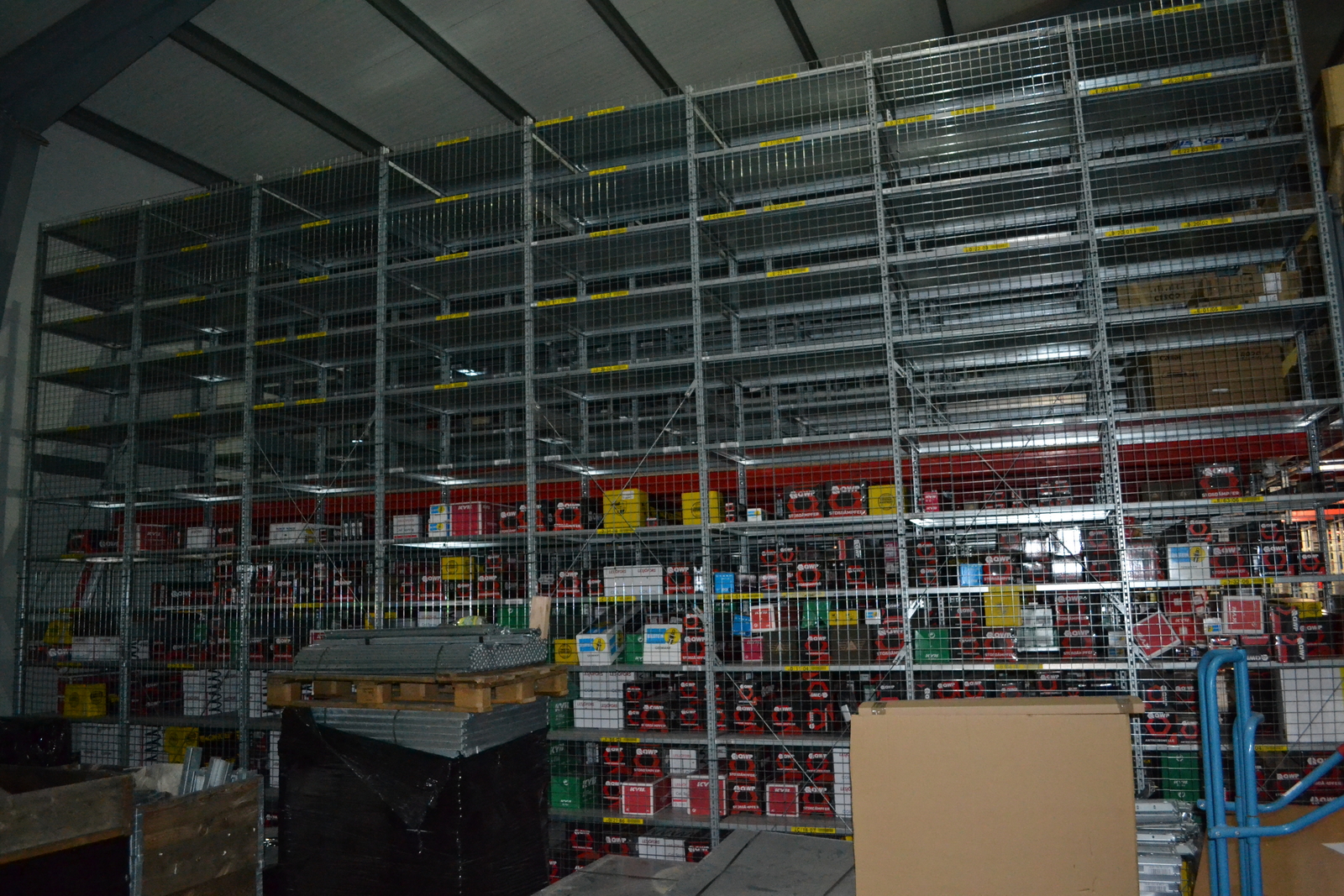 Kétszintes Schaefer polcos állványrendszer 2