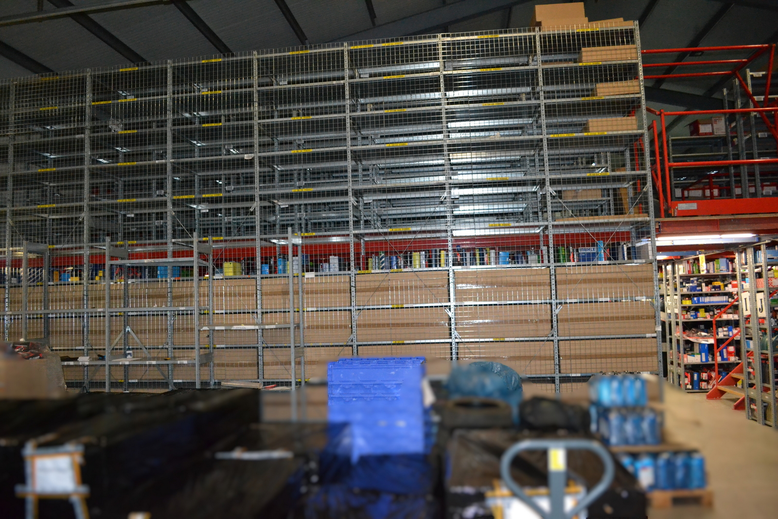 Kétszintes Schaefer polcos állványrendszer 3