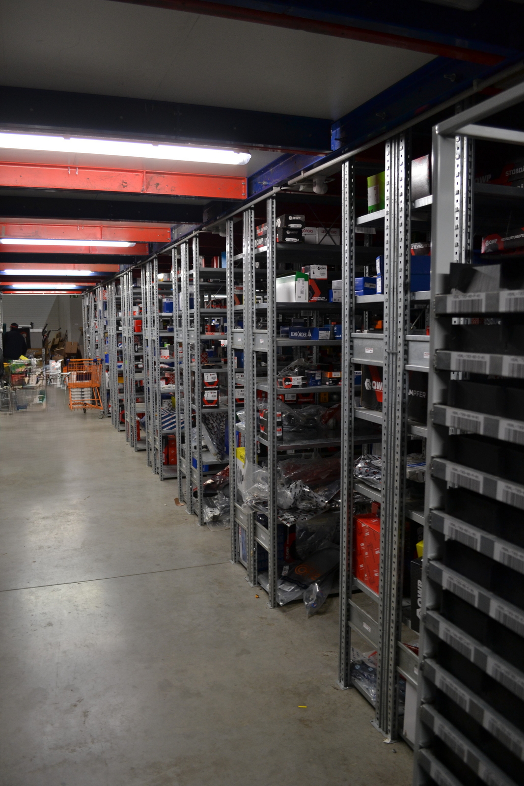 Kétszintes Schaefer polcos állványrendszer 5