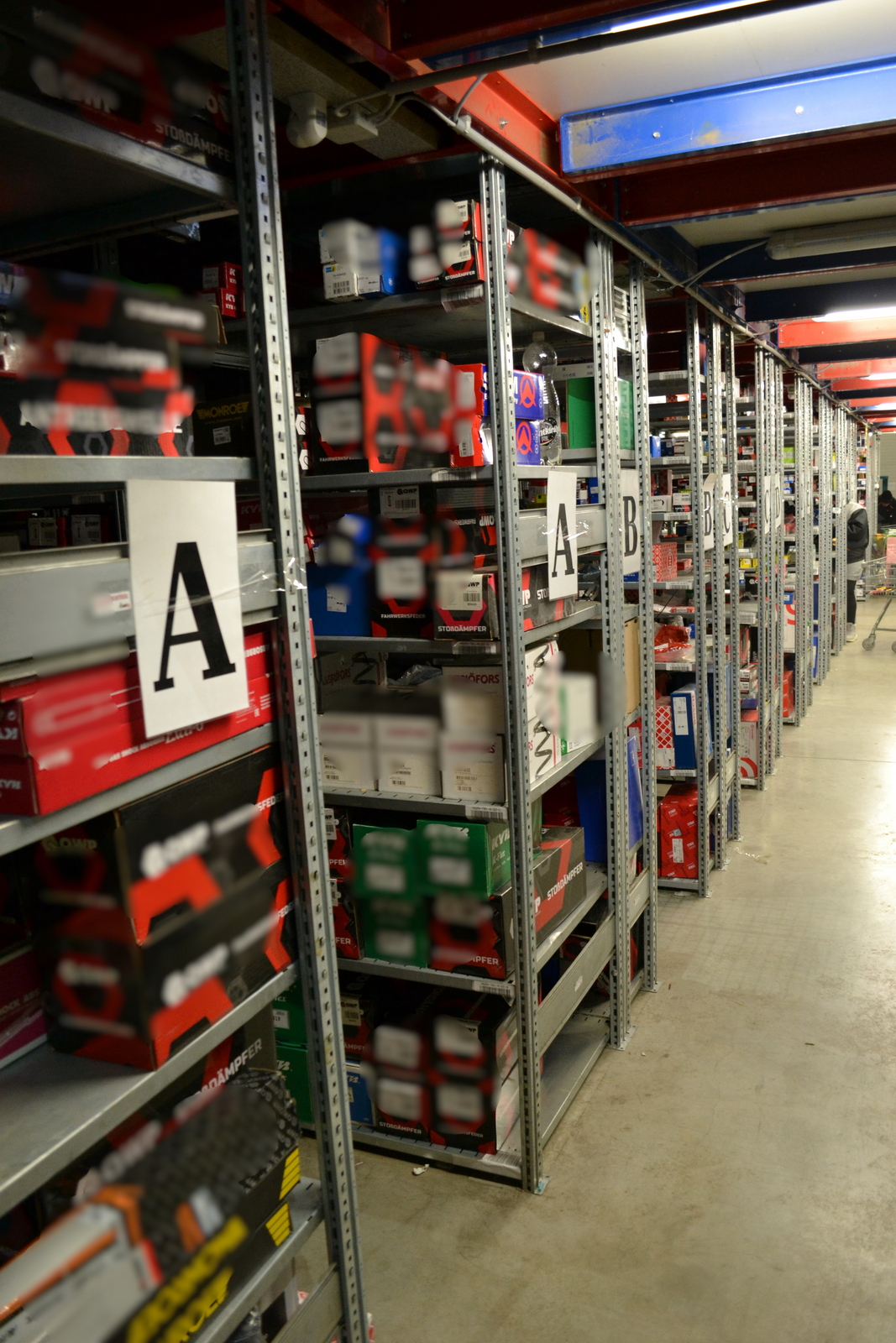 Kétszintes Schaefer polcos állványrendszer 6