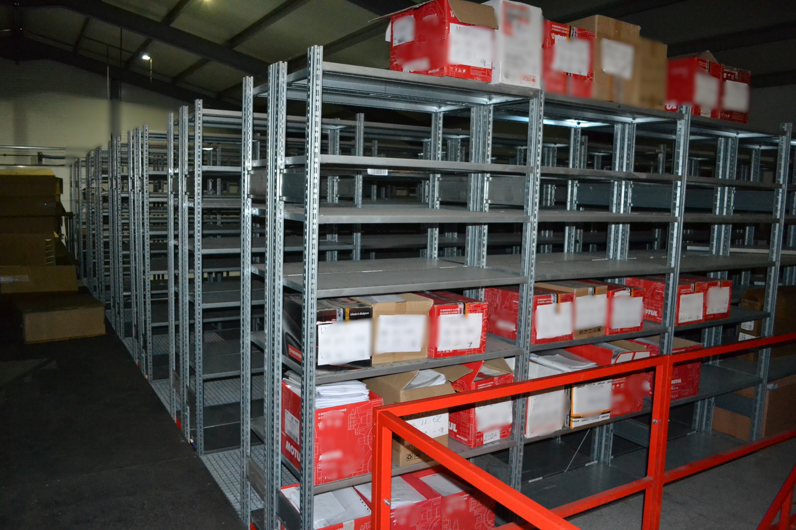 Kétszintes Schaefer polcos állványrendszer 13