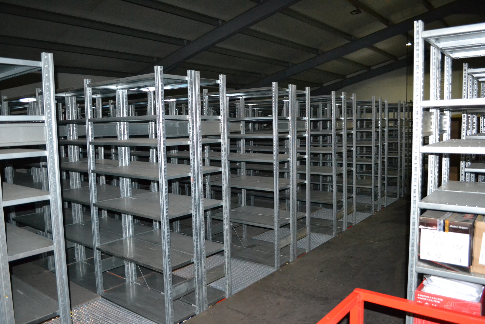 Kétszintes Schaefer polcos állványrendszer 14