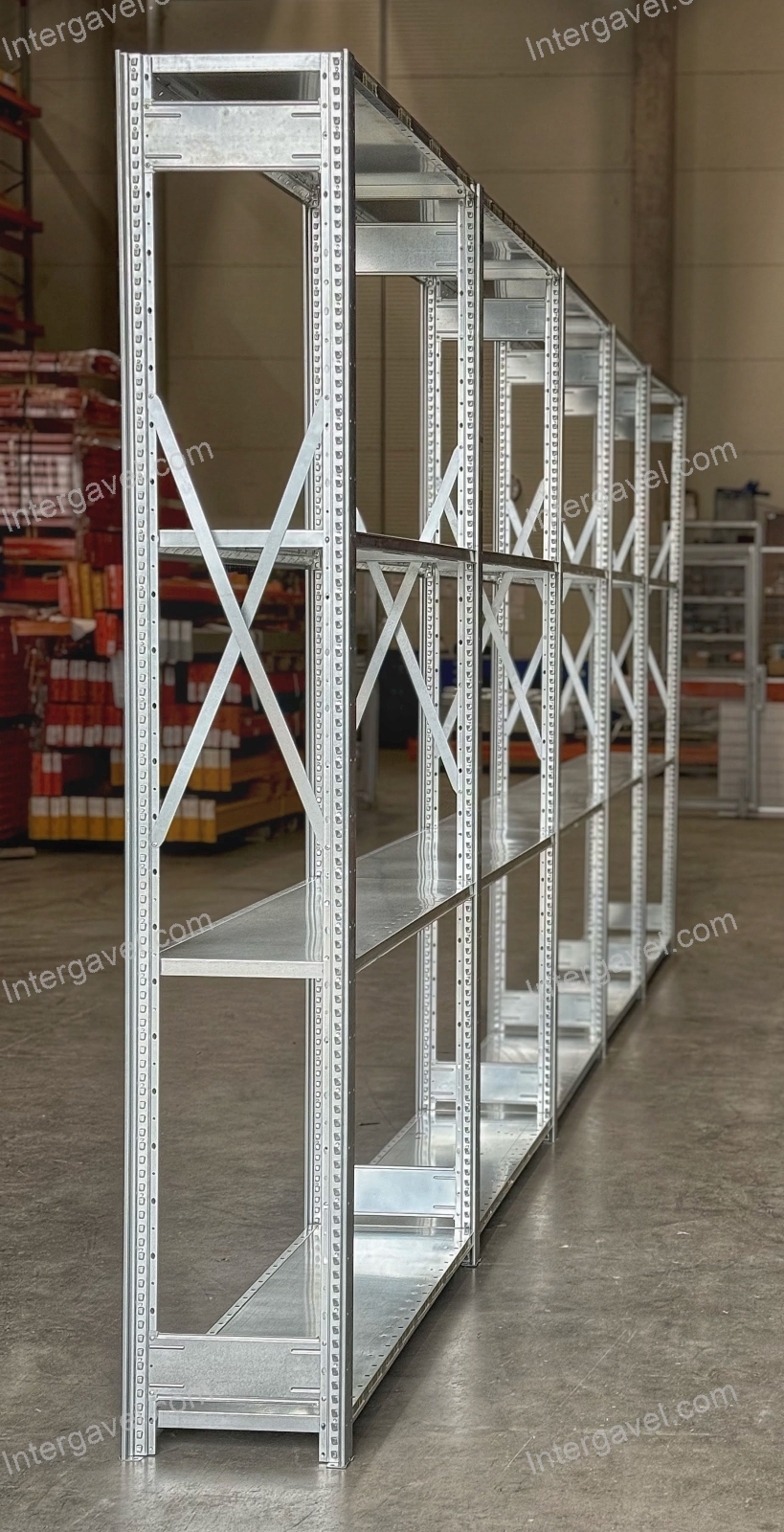 Kapcsolható polcos állvány - Dexion HI280 (2000mm,6K) 2