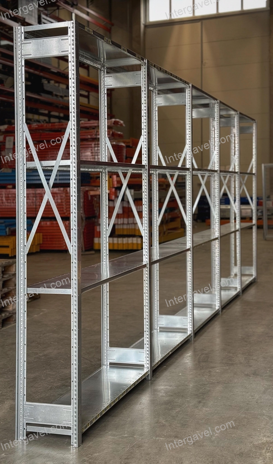 Kapcsolható polcos állvány - Dexion HI280 (2000mm,6K) 3