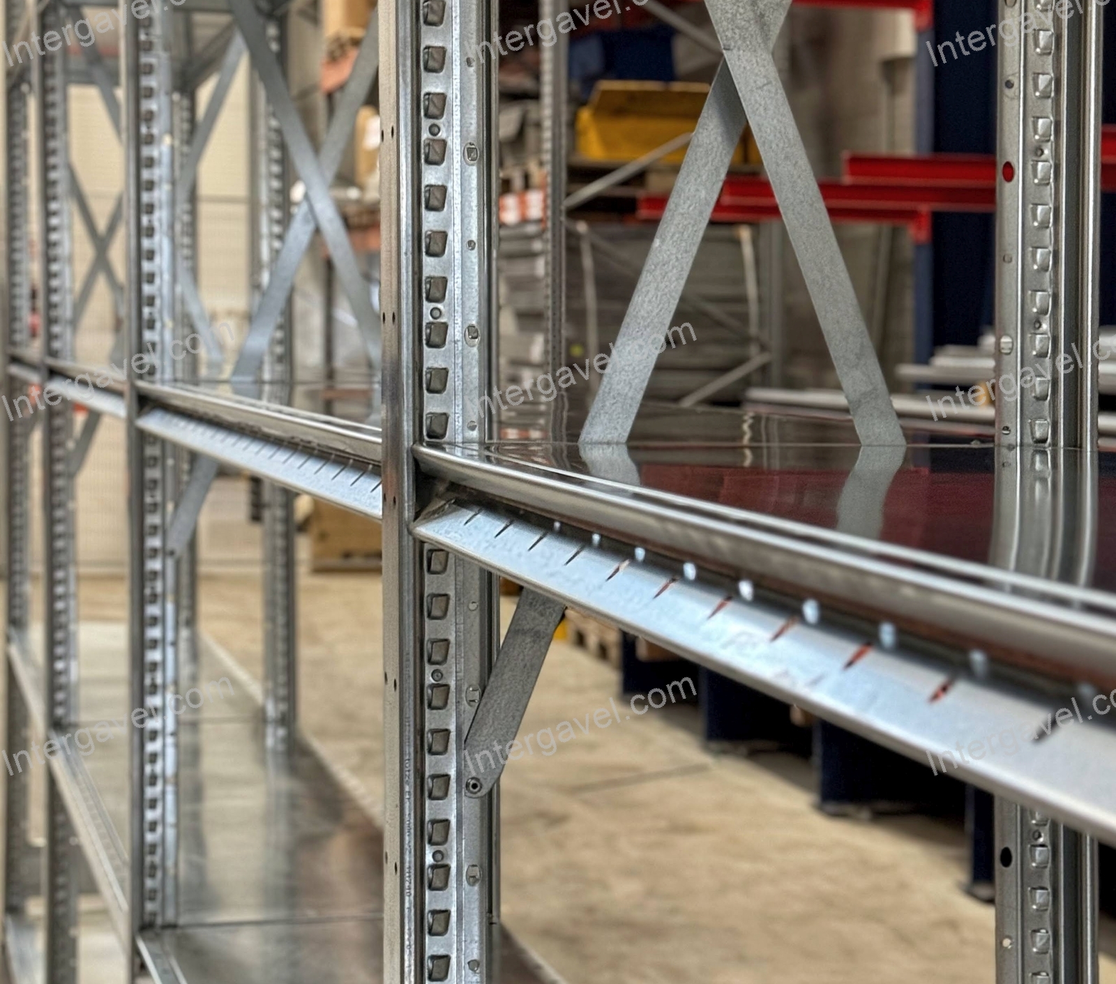 Kapcsolható polcos állvány - Dexion HI280 (3000mm,4K) 1