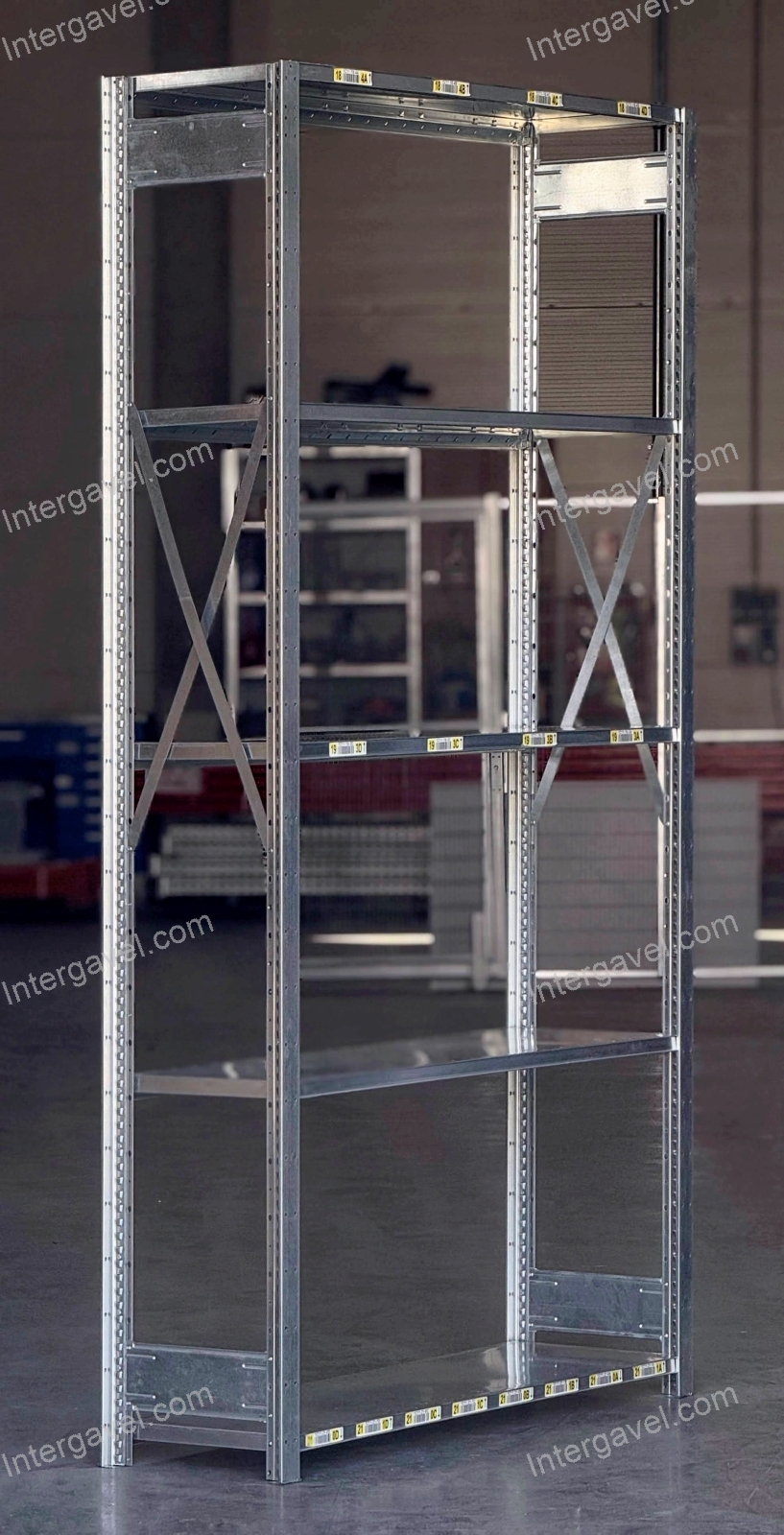 Kapcsolható polcos állvány - Dexion HI280 (2500mm,2K) 2