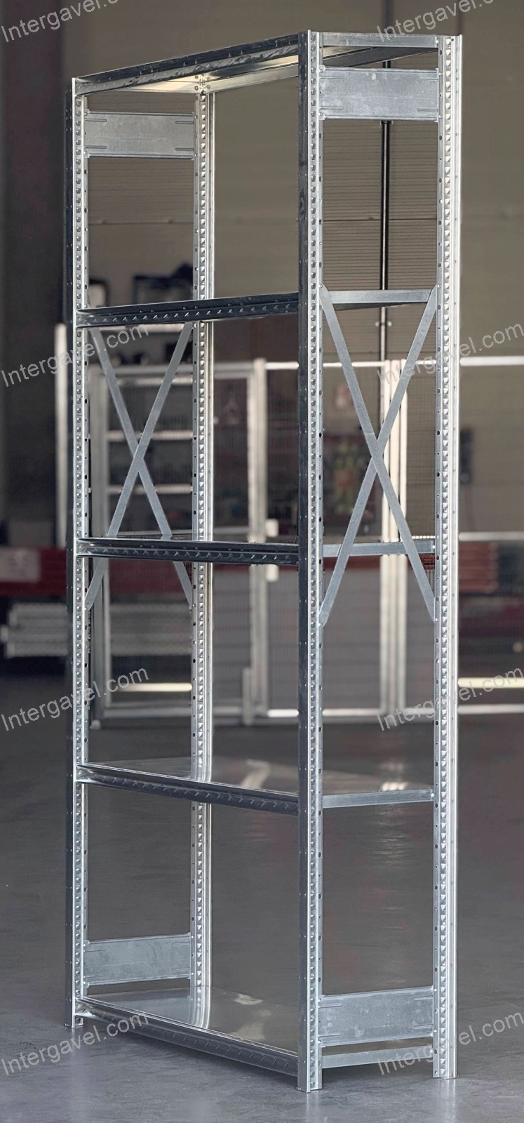 Kapcsolható polcos állvány - Dexion HI280 (2500mm,2K) 3