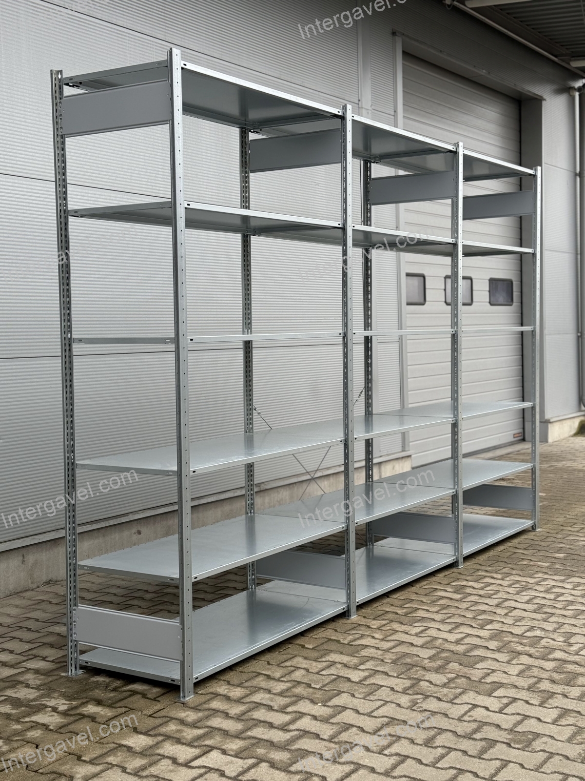 Kapcsolható polcos állvány - Schulte 2500x800x3900mm (F) 2