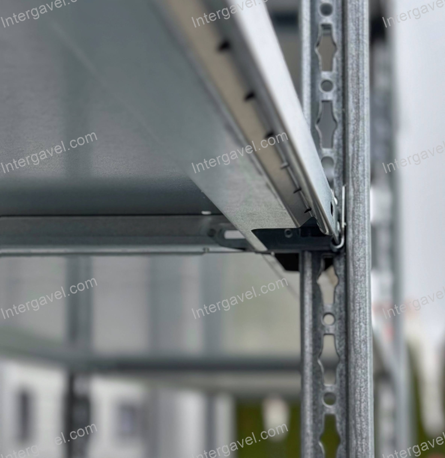 Kapcsolható polcos állvány - Schulte 2500x800x3900mm (F) 6