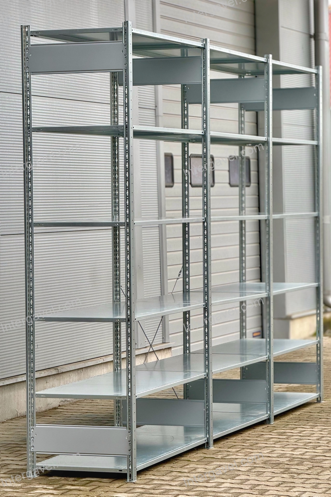 Kapcsolható polcos állvány - Schulte 2000x800x3900mm (H) 4