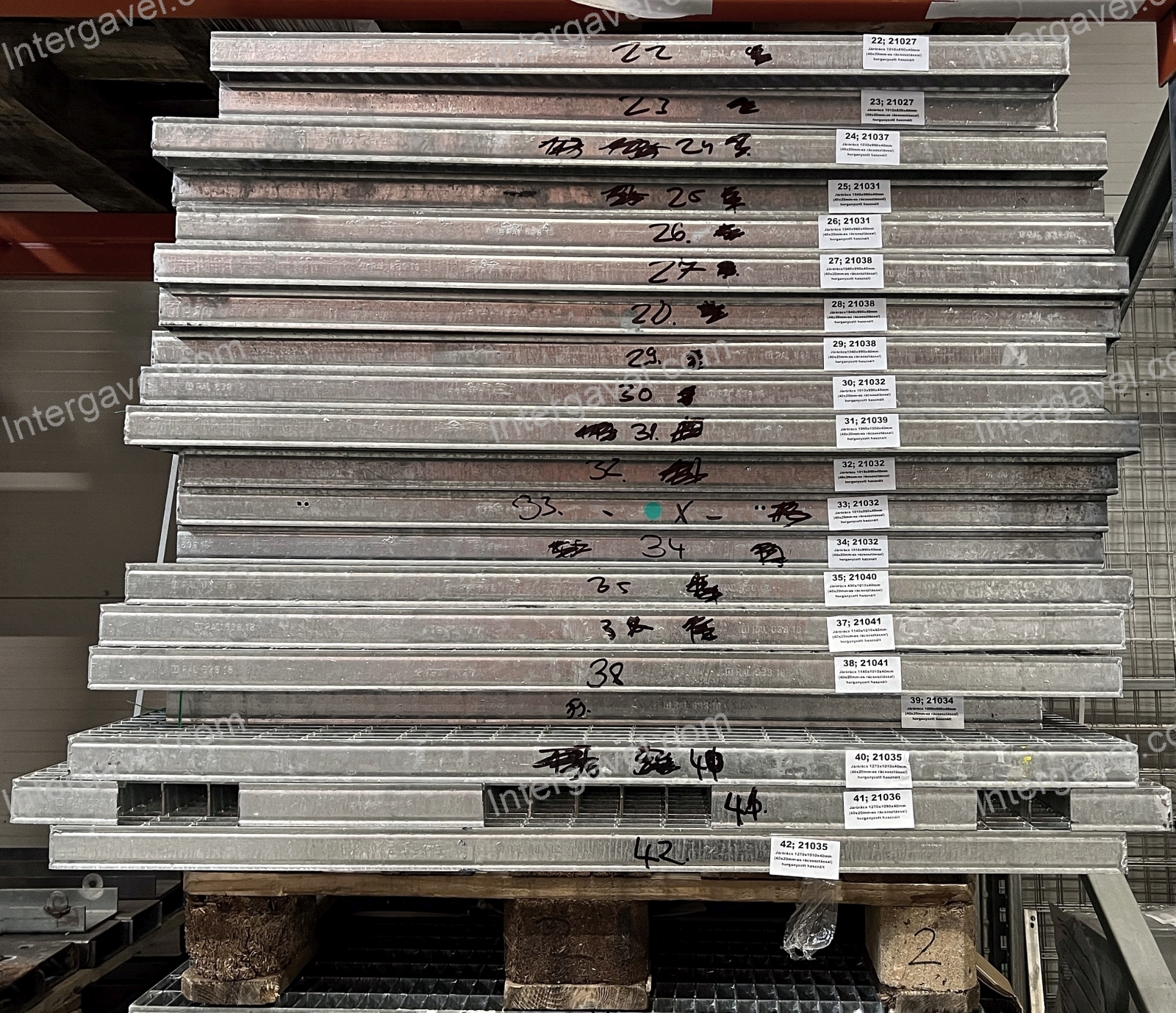 Járórácsok vegyesen  3