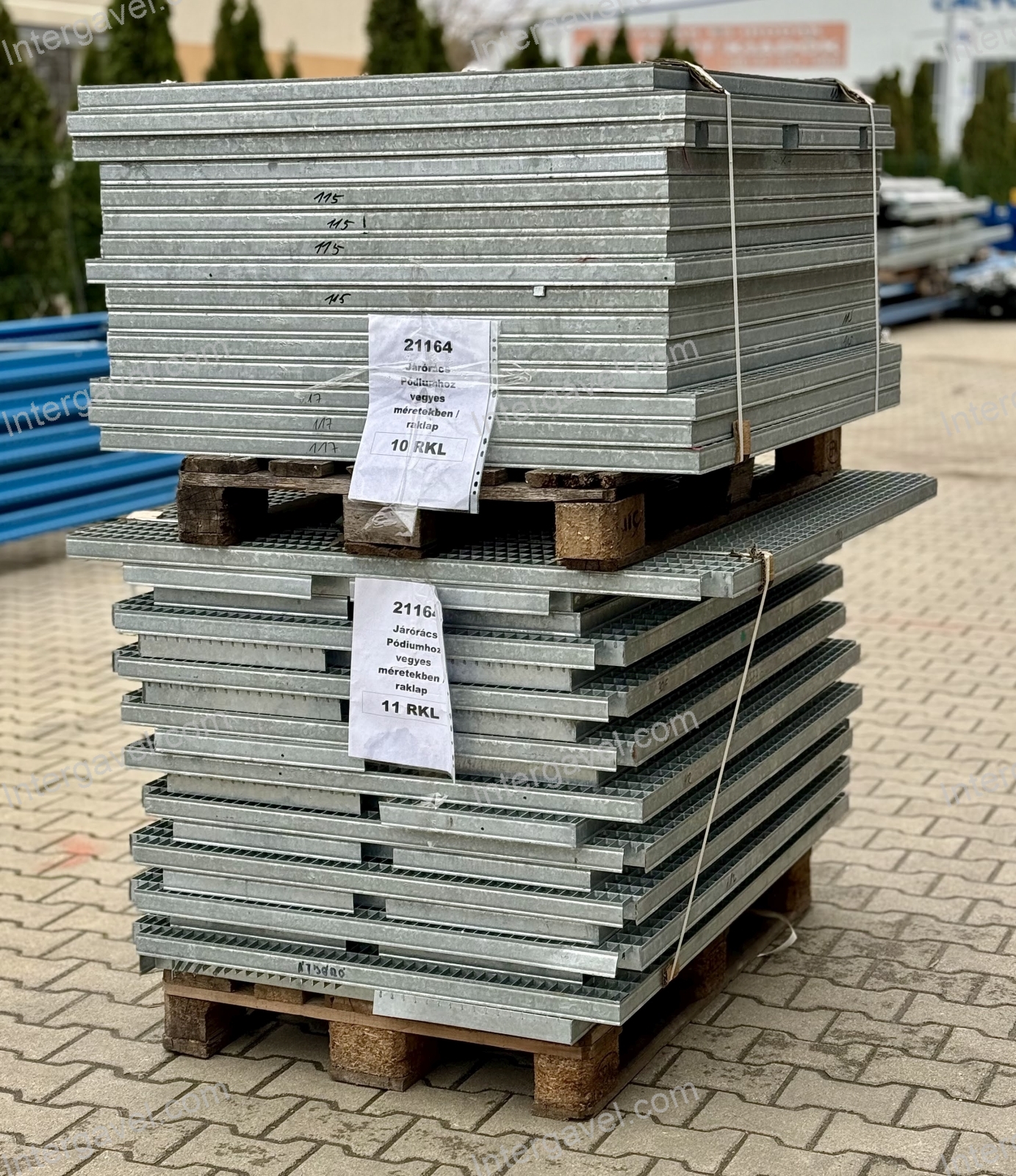 Vágott járórácsok vegyesen  4