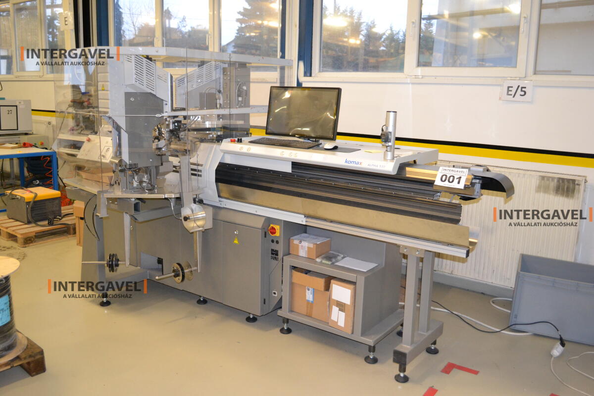 Kábelmegmunkáló gép aukciója