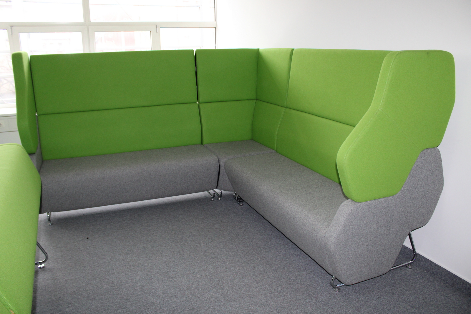 Kanapé L-alakú (Nowy Styl Hexa)