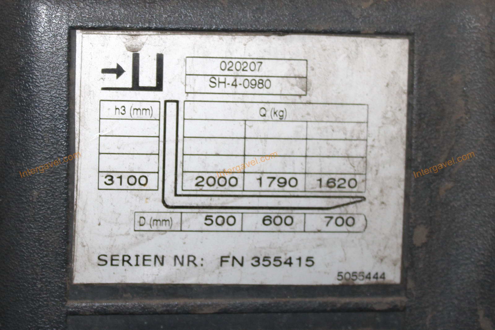 Targonca - Jungheinrich, EFG 320 13