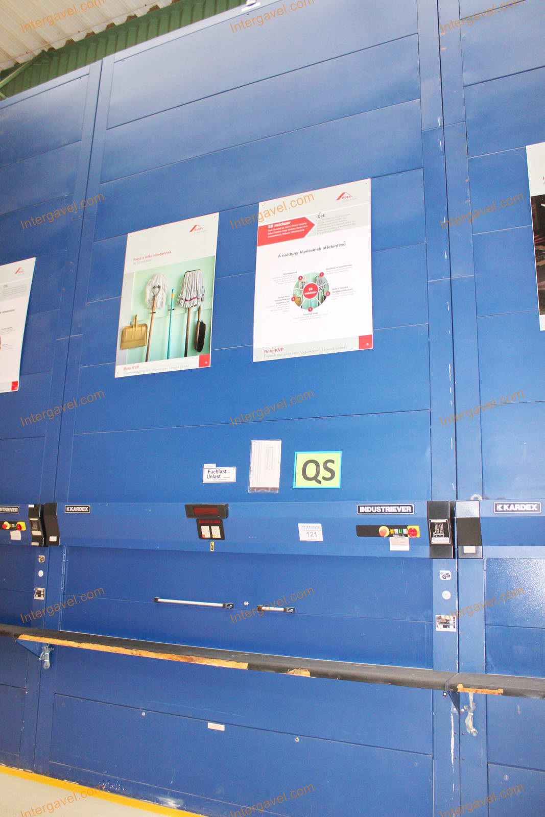 Automata polc - Bellheimer, Kardex System-250-4010,5- 13 1