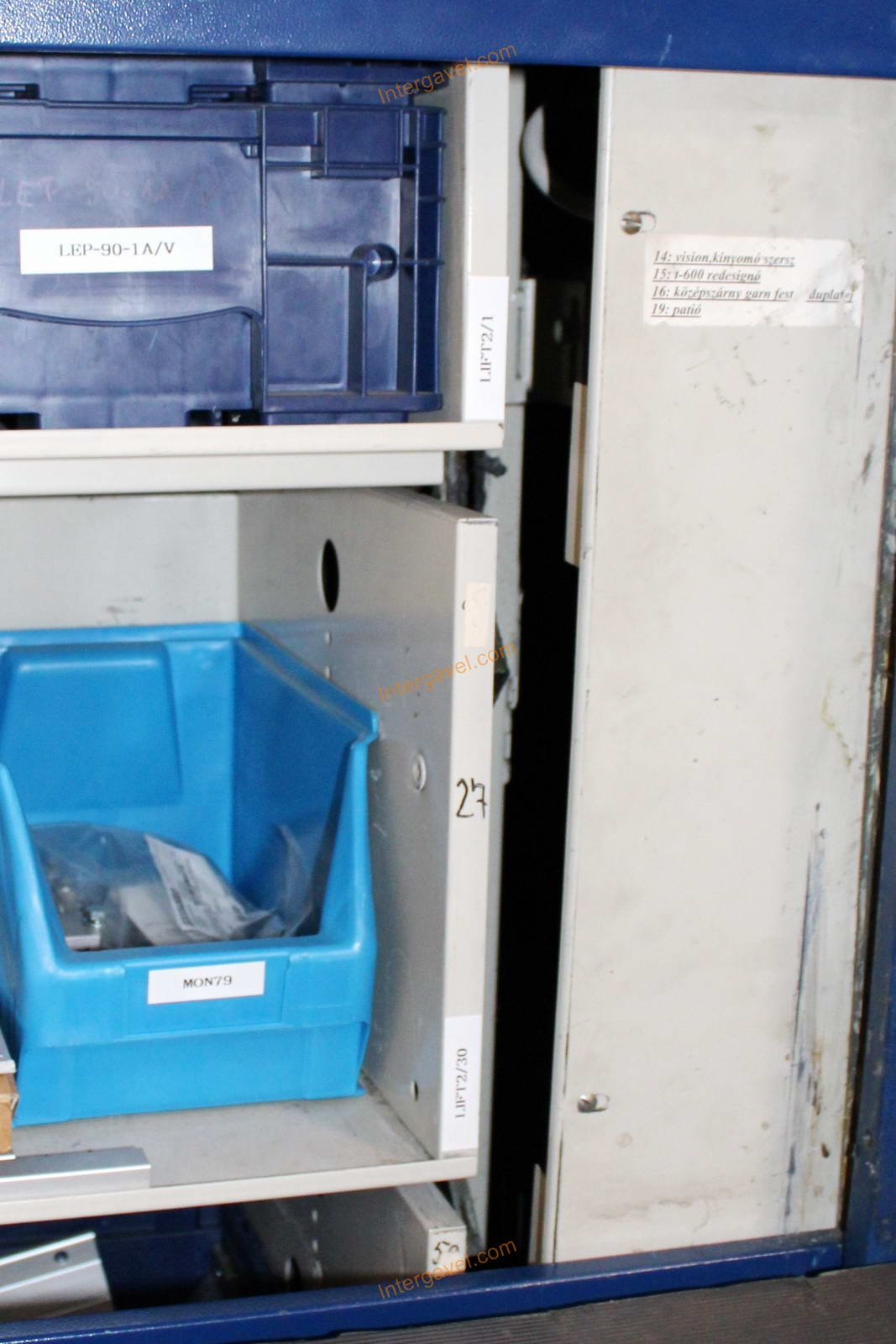 Automata polc -  Bellheimer, Kardex System-250-3013,5- 13 5