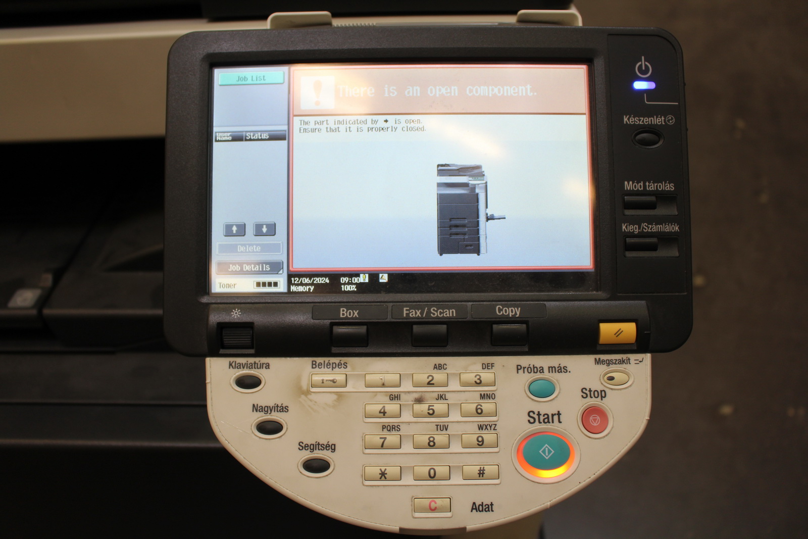 Nyomtató (Bizhub 652) 3