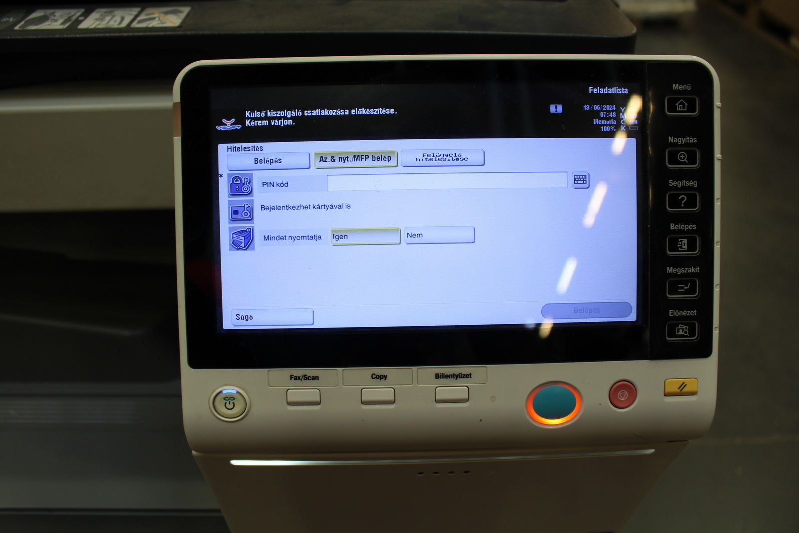 Nyomtató (Bizhub C364e) 5