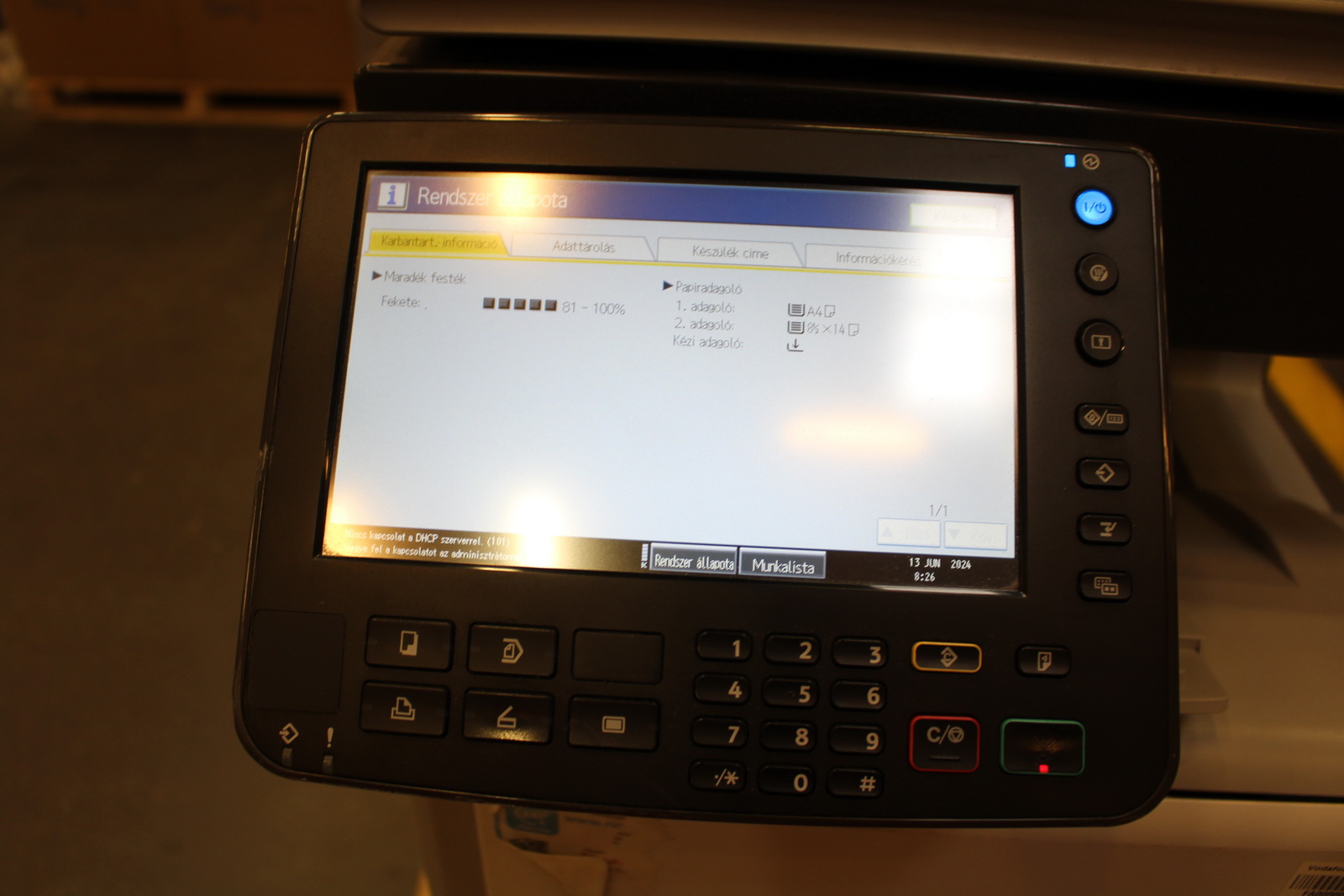 Nyomtató (SP5200S) 5