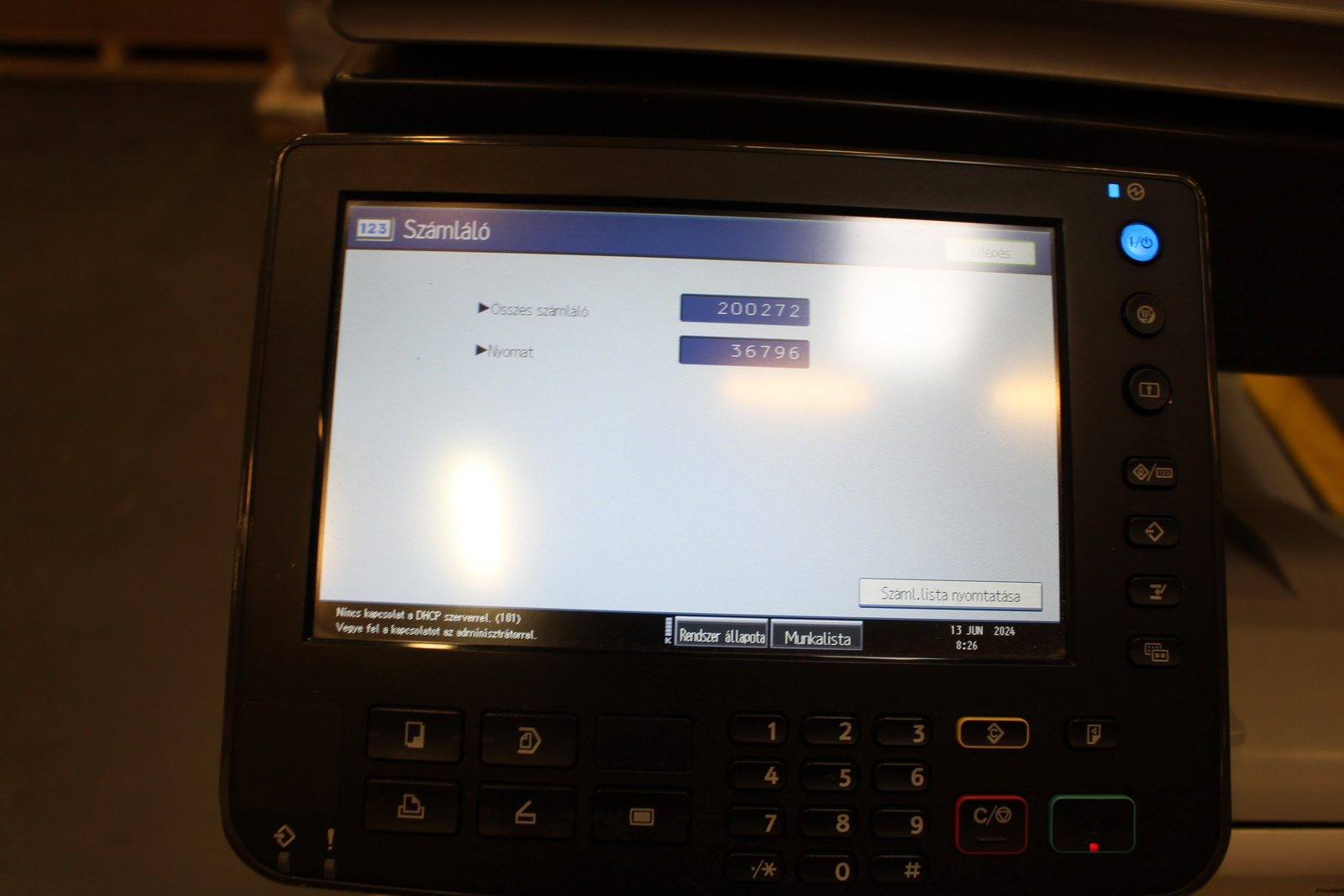 Nyomtató (SP5200S) 6