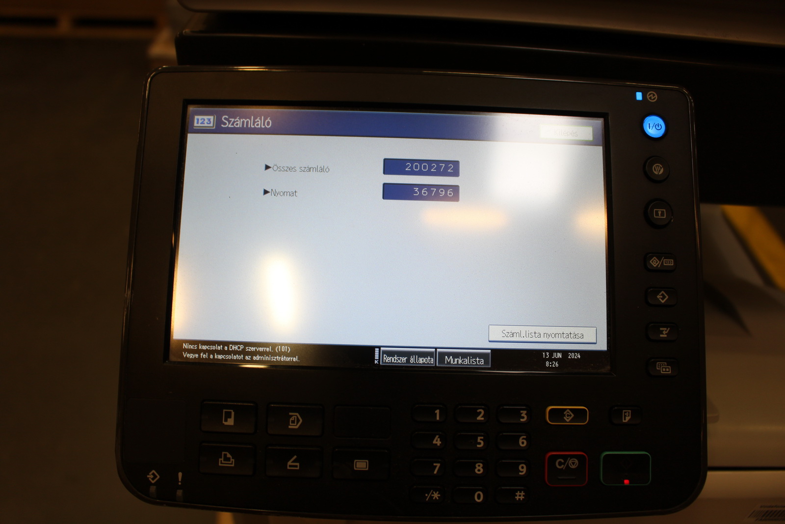 Nyomtató (SP5200S) 7