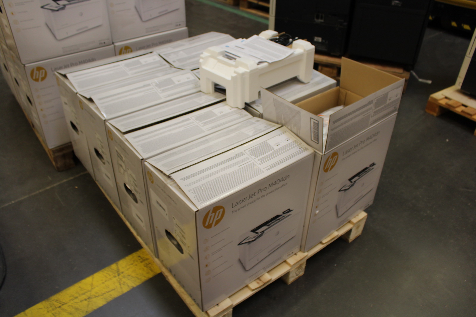 Nyomtató (Laserjet M404dn-gyári csomagolásban) 6