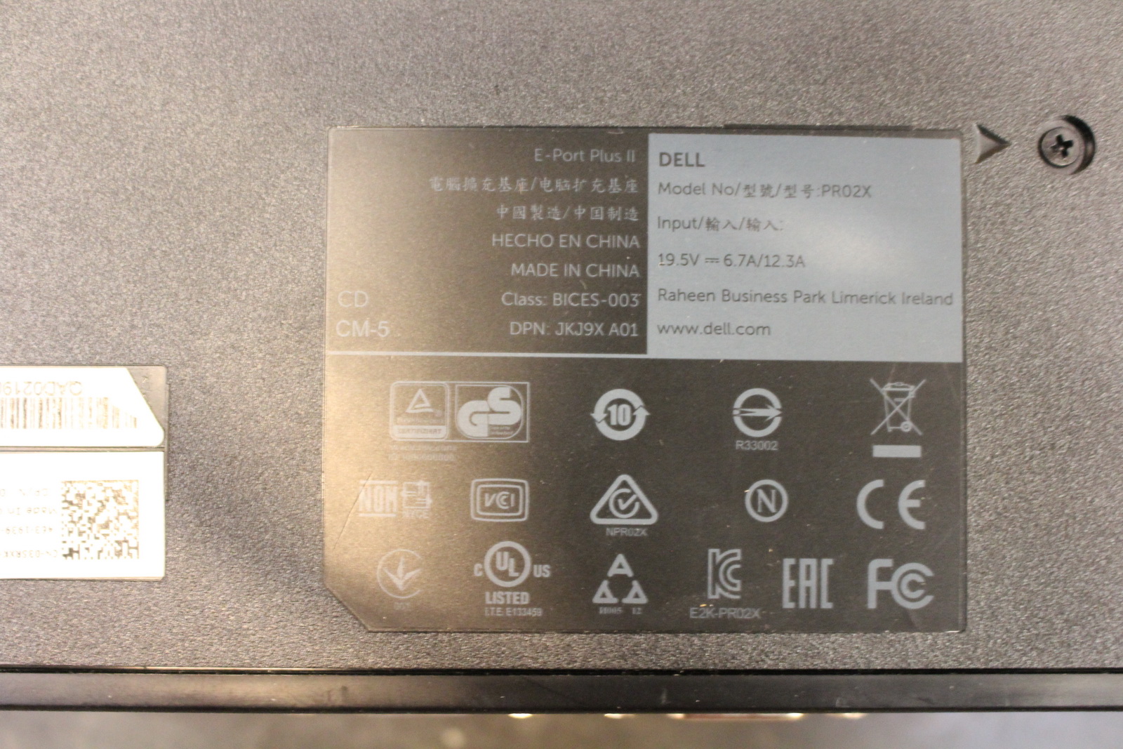 Dell dokkoló (Dell Pro2x) 3