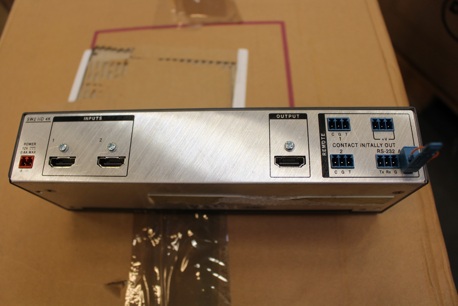 Extron SW2 HD 4K HDMI Switcher 3